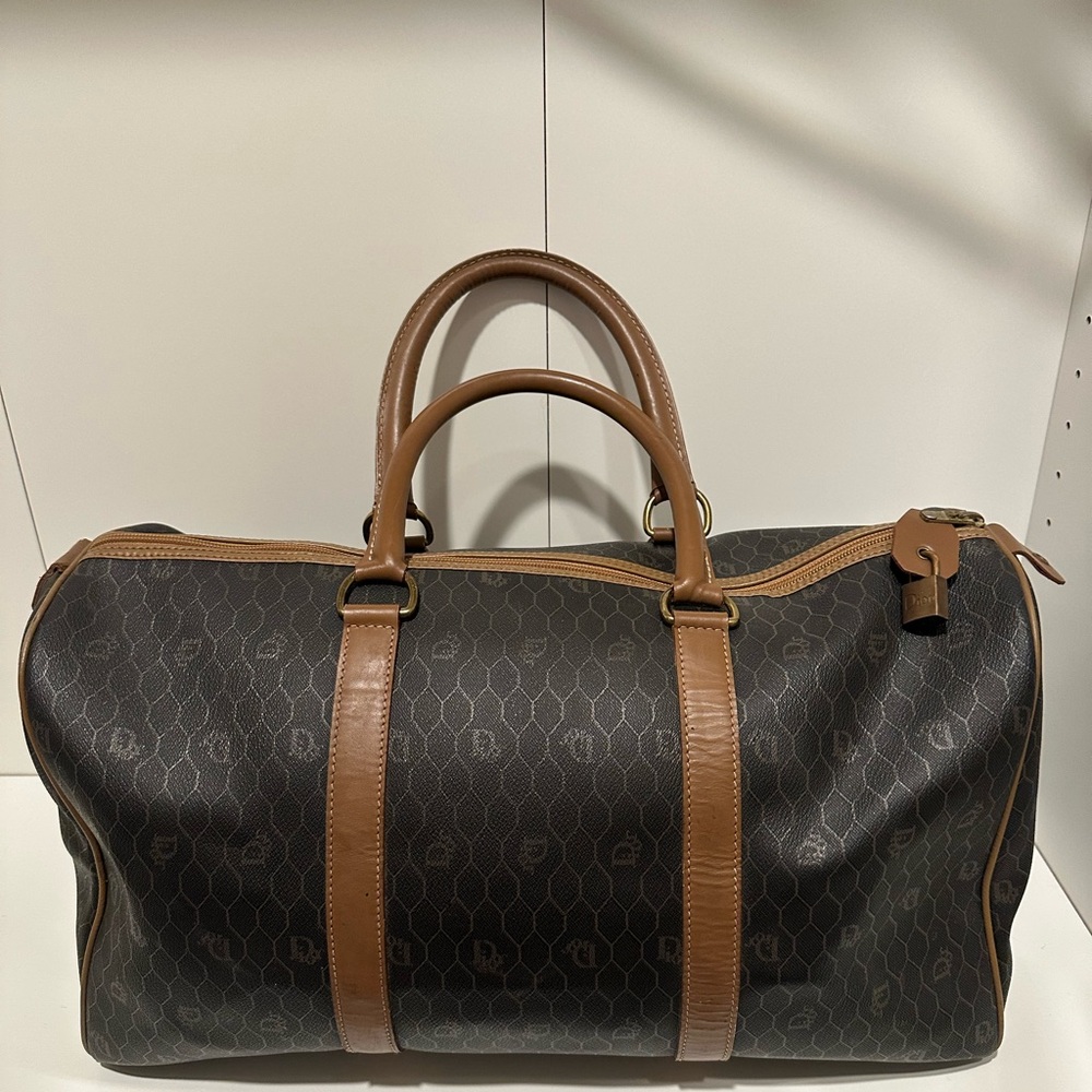 Vintage Dior Duffle Bag